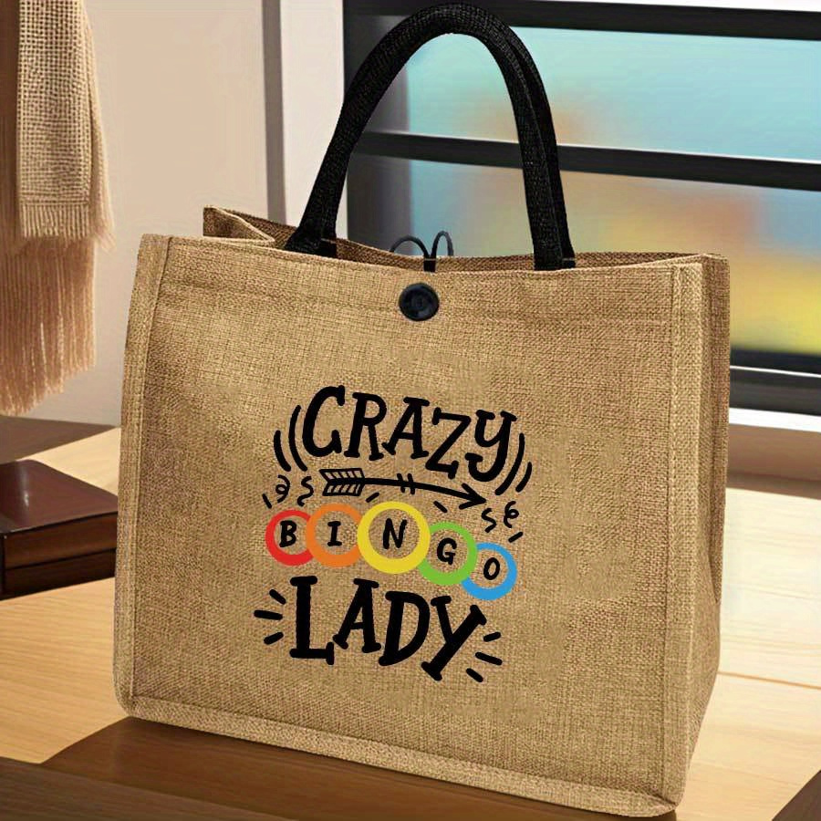 กระเป๋าโท้ทพิมพ์ลายบิงโกสำหรับ - Tote Bag Beach บทวิจารณ์และราคา