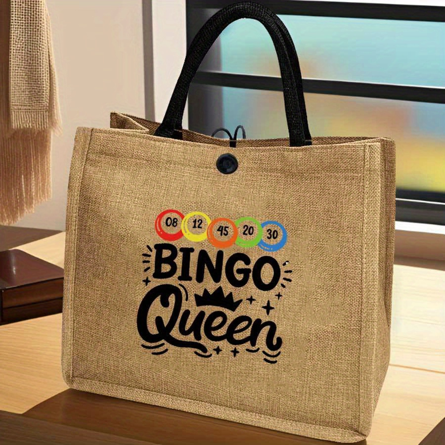 กระเป๋าโท้ทพิมพ์ลายบิงโกสำหรับ - Tote Bag Beach บทวิจารณ์และราคา